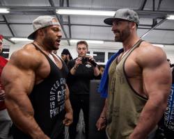 Phil Heath and Bradley Martyn