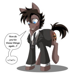 ask-joen-pony:  Joen: I’m only doing this for my mare, Chiffon