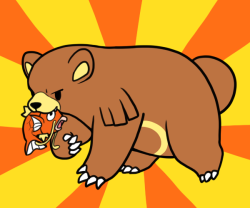 huiro:bear and fish