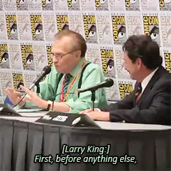 littlechinesedoll:  Transformers Comic Con 2012 - Larry King