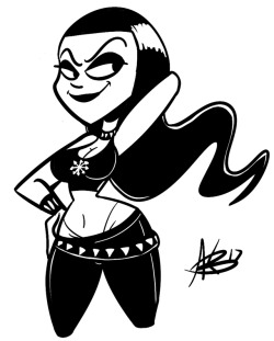 akbdrawsstuff:   Digital Inktober Day #21: Nemi Montoya by AKB-DrawsStuff