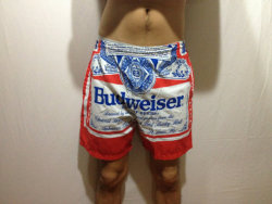 etsygold:  budweiser shorts(more information, more etsy gold)