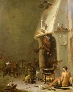 conscientiouspragmatist: “A Witch’s Tavern,” by Cornelis