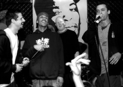 inspectah-deck:Eyedea, Brother Ali and Slug  I think this just