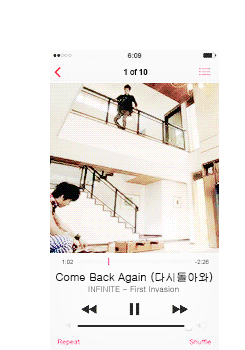 changjeo:  infinite music videos - pt 1  insp. by (x)  
