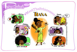 amymebberson:  Pocket Princesses 153: Meet TianaPlease reblog,