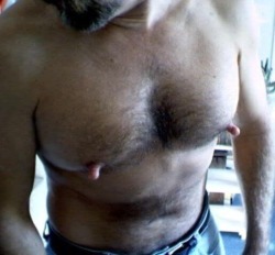 Great pecs and Awesome Nips - WOOF
