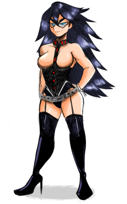 grimphantom2:  ninsegado91: kaze-clinik: you guys liked it so here are a couple of Midnight colored sketches.  Awesome  Sexy Midnight
