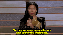 wocinsolidarity:  micdotcom:  Watch: Nicki Minaj reciting Maya
