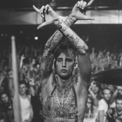 mgk-germany:    machinegunkelly: thousands of miles from home