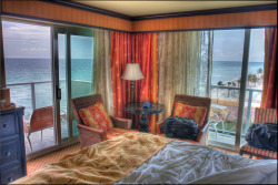 creativehouses:   	Room View, Hollywood Beach Marriot by Matthew