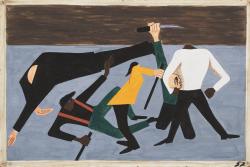 grupaok:  Jacob Lawrence, The Migration Series: One of the Largest