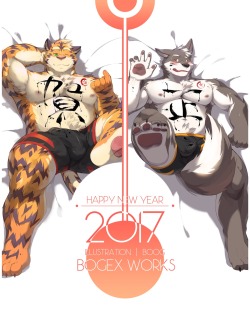 boogbogex:Happy new year！Fenxin &Yichu!