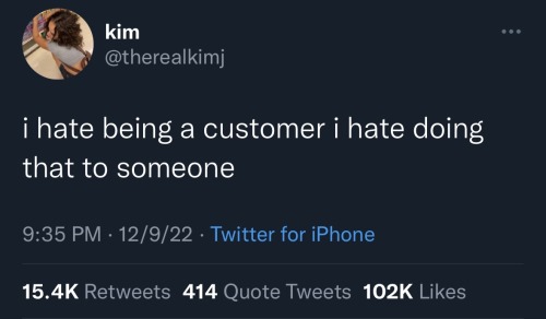 sobbing-space-trash:  How I feel everytime I have to be a customer