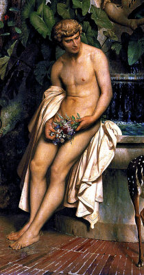 sculppp:  Jean-Léon Gérôme (1824 – 1904), Idyll - Daphnis