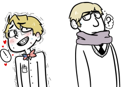 twerkin-mochi:  Bringin back my nerdfred au yo