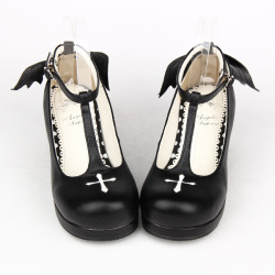 truth2teatold:  Angelic Imprint Devil Winged heels - 7cm, 4.5cm,