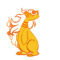 sunnychespin:  Roughs for Mega Ampharos! 