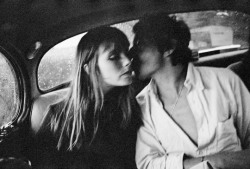 distopya: Jane Birkin & Serge Gainsbourg, Paris, 1969. By
