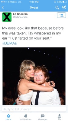 1989dancer:  imtheblankspace:  Reasons to love Sweeran  OMG HAHAHA