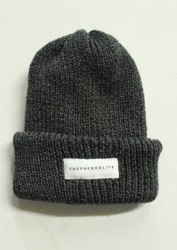 thfkdlf:  We’ve restocked our charcoal and black beanies. http://www.thfkdlf.co.uk/category/headwear