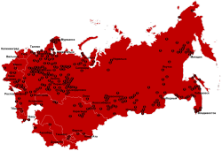 Gulag Location Map