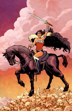 comicartappreciation:  Wonder Woman #24 cover by Cliff Chiang