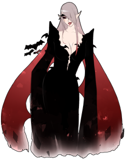 A revamp… of my Vampire OC!