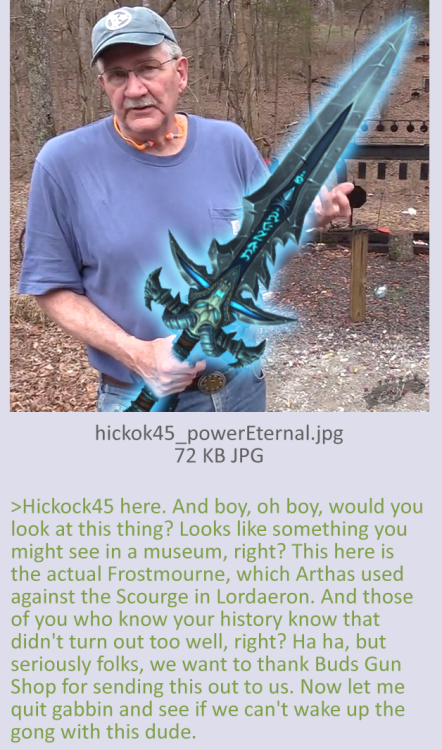 wow-images:  Anybody see the new Hickok45 epi? (Via)  (casey2113)