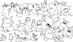 bloodsbane:all sorts of moomin shapes