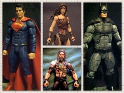 longlivethebat-universe:  Custom Dawn of Justice action figures