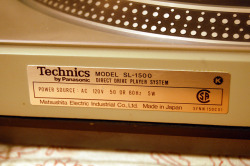Technics_SL-1500_12 by chassall on Flickr.