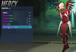 psydragon:  mercy has a new laugh emote and  