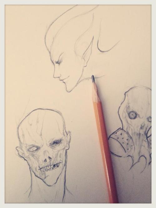 pencil sketches