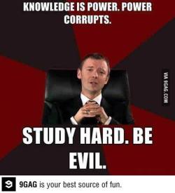davincismurf:  People with a PHD must truly be evil :p