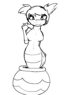 zhanbao: playing new Shantae  this snek tho  Cutie~