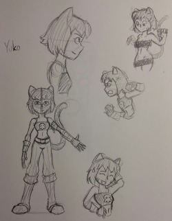 My character sheet for Yuko, one of the characters from my upcoming
