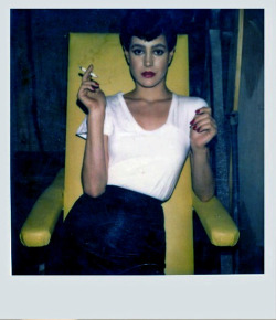 oliviatweedale:  ‘Bladerunner' polaroids by Sean Young,