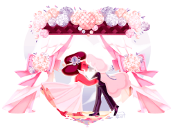 dokirosi: Rupphire Wedding  But for just one day, let’s only