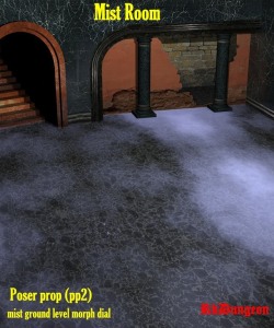 A Mist Room Poser prop for your scenes. You can adjust the level