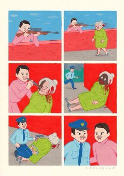 raychjackson:  acolorblue:  Joan Cornella.   TELL IT LIKE IT