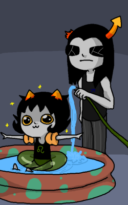 Why does nepeta need an inner tube and floaties in an inflatable