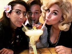 Doctor Who&rsquo;s Veronica, Archie &amp; Betty in a Mexican restaurant ❤️❤️ (at Baja Betty&rsquo;s)