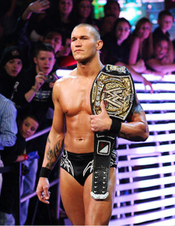 fishbulbsuplex:  WWE Heavyweight Champion Randy Orton