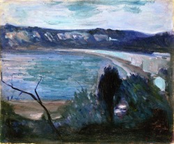 Edvard Munch (Ådalsbruk 1863 - Christiania [Oslo] 1944); Moonlight