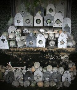 mortem-et-necromantia:  Ossuary of the Cemetery Saint Hilaire