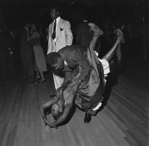 vintageeveryday:  Swing dancing at the Savoy Ballroom in Harlem,