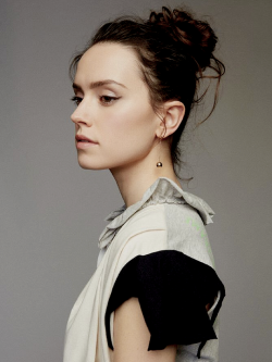 daisyridleyupdated:  Daisy Ridley photographed by Jumbo Tsui