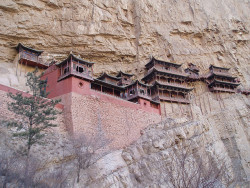 odditiesoflife:  Amazingly Beautiful Monasteries Hanging Monastery