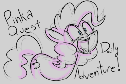 pinkaquest:Follow Pinkie on her Adventure led by your questions!